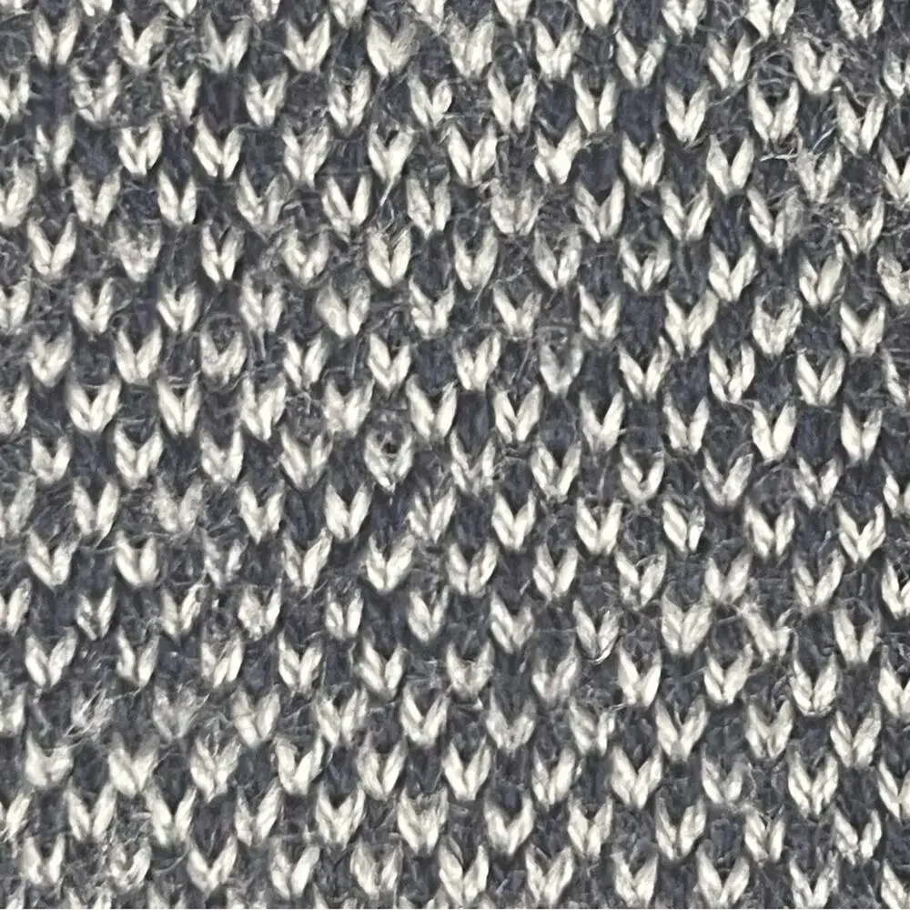Banana Republic Merino Wool Sweater Mens Large Shawl Collar Blue Birdseye Knit